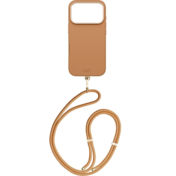 UNIQ Coehl Mirelle MagSafe kryt s pútkom iPhone 17 Pro Pecan Brown - Puzdra - Obrázok 8049565760634069b47f70e09a3b415c