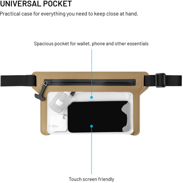 FIXED Dry Belt vodeodolné puzdro okolo pása zelené - Puzdra - Obrázok 804ea4f1d48f40779d6987b27832a2cd