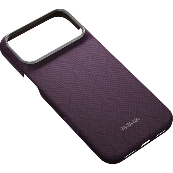 Pitaka Edge Case PTK Weaving MagSafe kryt iPhone 18 Pro Max Charoite Purple - Puzdra - Obrázok 805be74e008f4f6e8263743c71e3c8b3