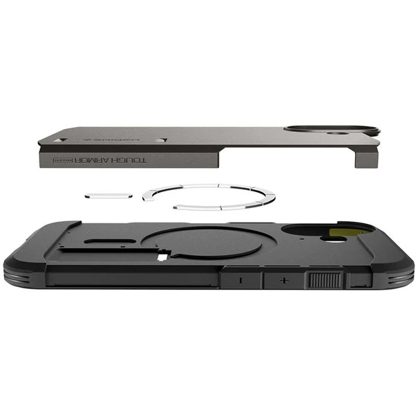 Spigen Tough Armor T MagSafe kryt iPhone 17 gunmetal - Puzdra - Obrázok 80734fa8c21e4b8abe686f423bc86cf7