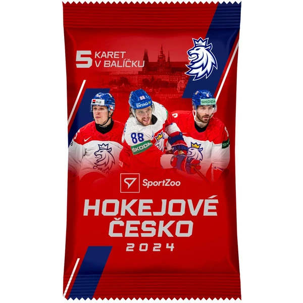 Hokejové karty SportZoo Štartovací balíček Hokejové Česko 2024 - Hokejové karty - Obrázok 80F5000N01