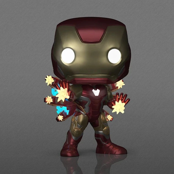 Funko POP! #1555 Marvel Plus: Avengers: Endgame - Iron Man Beams (GITD) - Funko POP! - Obrázok 80JM000K01