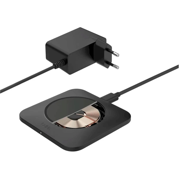 Belkin BOOST CHARGE PRE Qi bezdrôtová nabíjačka 15W čierna - Nabíjačky - Obrázok 80L6000J01
