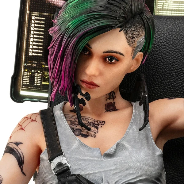 Soška PureArts 1/4 scale Cyberpunk 2077 - Judy Alvarez - Sochy a sošky - Obrázok 80Q7000J01