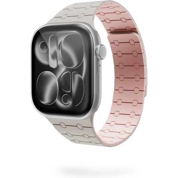 Epico Magnetic+ silikónový remienok pre Apple Watch 42/41/40/38mm hviezdne biely - Remienky - Obrázok 80SJ000K01