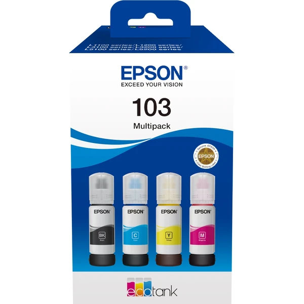 Epson 103 EcoTank 4farebný multipack - Tonery - Hlavný obrázok
