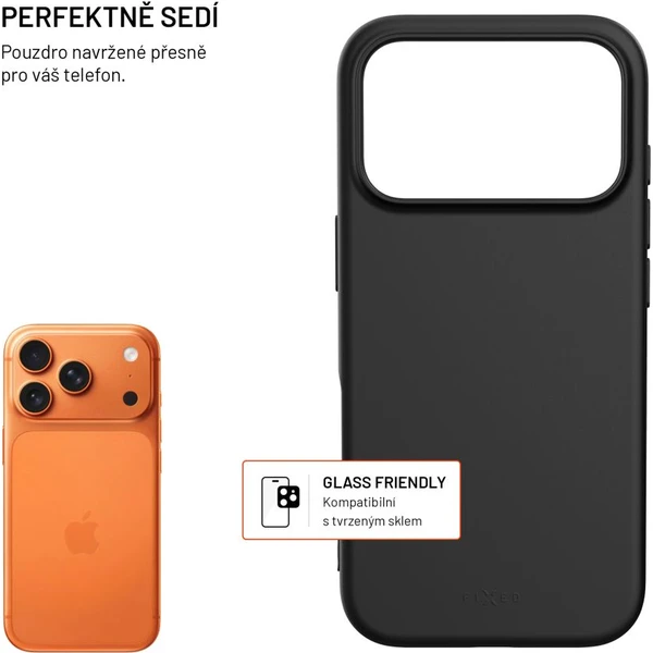 FIXED ReStory TPU recyklovaný kryt Apple iPhone 17 Pro čierny - Puzdra - Obrázok 80bf7a6f17e64ee38d54bfdd2ee0e064