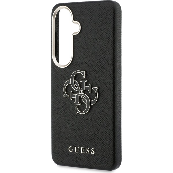 Guess PU 4G Resin Metal Logo kryt Samsung Galaxy S26 čierny - Puzdra - Obrázok 80bff726e1e64da1b26ed223889efa5d