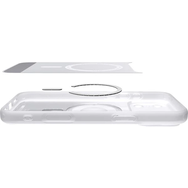 Spigen Ultra Hybrid MagSafe kryt iPhone 17 Pro classic silver - Puzdra - Obrázok 80dd3b3ced284b02a2832cbcc66149c0