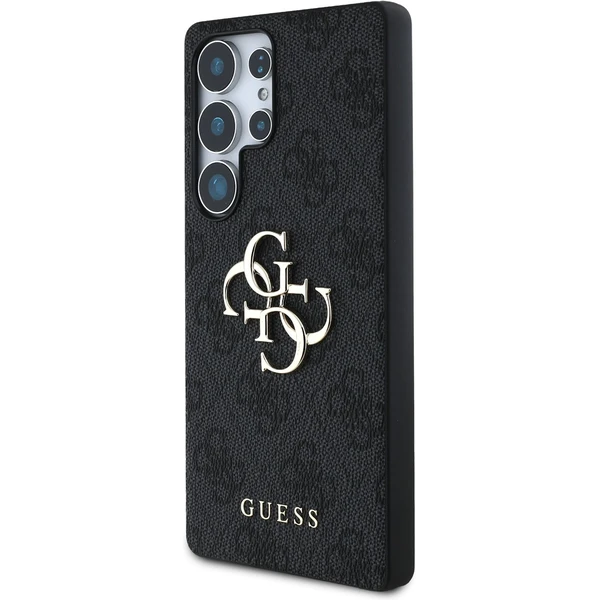 Guess PU 4G Metal Logo kryt Samsung Galaxy S25 Ultra sivý - Puzdra - Obrázok 80e513881eaa4999b2d1314768386a18