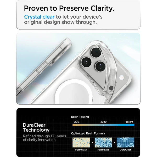 Spigen Liquid Crystal MagSafe kryt iPhone 18 Pro/17 Pro clear white - Puzdra - Obrázok 8106e3fe24a94479b9b6c6eb7bae6657