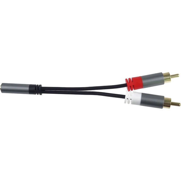 PremiumCord HQ 3,5mm/2x Cinch redukcia 0,15m čierna - Káble a redukcie - Obrázok 8125b2671b5a43e688c300cc86e8b3c1