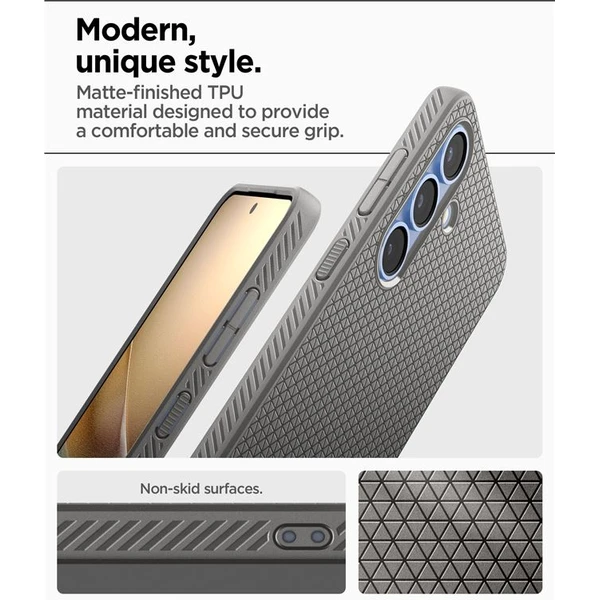 Spigen Liquid Air kryt Samsung Galaxy S25 marble gray - Puzdra - Obrázok 8138afbd12ff408da5d974f3ecc436b9