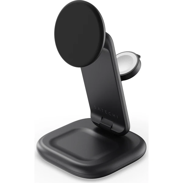 Satechi 3-in-1 Foldable Qi2 25W MagSafe bezdrátová nabíječka vesmírně černá - Nabíjačky - Obrázok 8138bc27841341d4b1daa26eb8d249a1