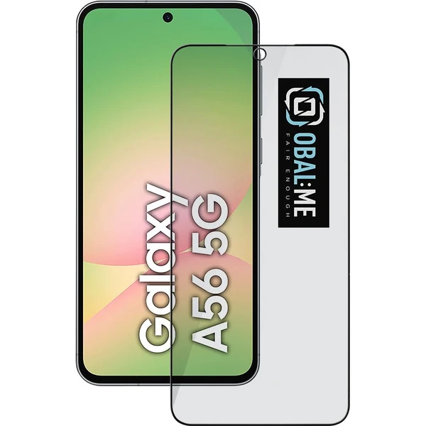 OBAL:ME Privacy 5D tvrdené sklo Samsung Galaxy A36/A56 5G čierne - Ochranné fólie a sklo - Hlavný obrázok