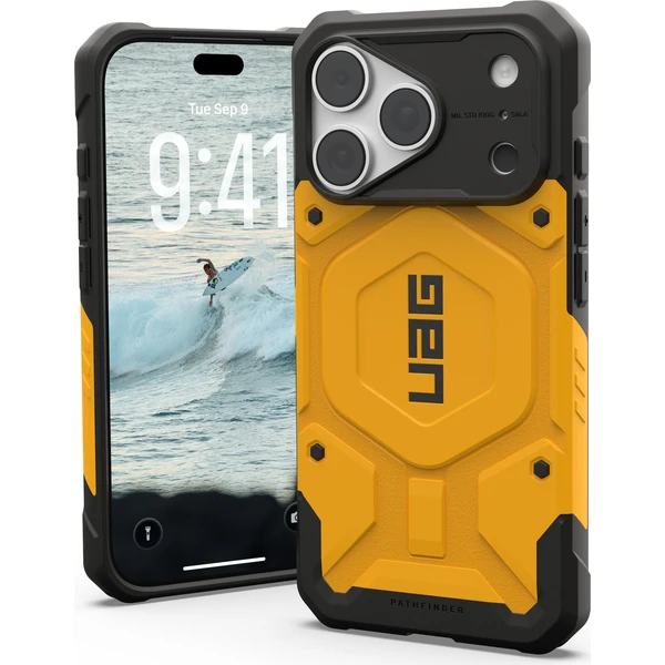UAG Pathfinder MagSafe, heritage yellow - iPhone 2026 Pro/17 Pro - Puzdra - Hlavný obrázok