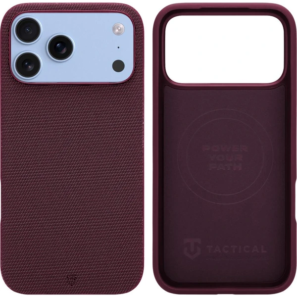 Tactical MagForce WEARe Kryt pre Apple iPhone 17 Pro Max/18 Pro Max Burgundy - Puzdra - Obrázok 815c9034e4c94054ba17f000c3e76b59