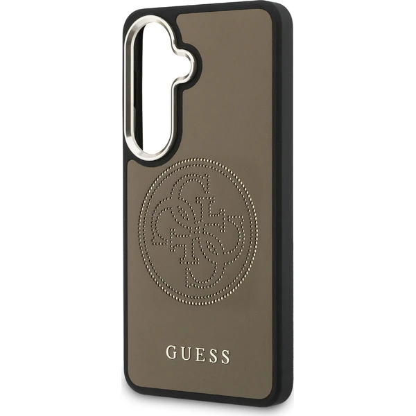 Guess PU perforovaný 4G logo magnetický kryt Samsung Galaxy S26 hnedý - Puzdra - Obrázok 81781166a72d42fe9d5c0fec95cc53b6