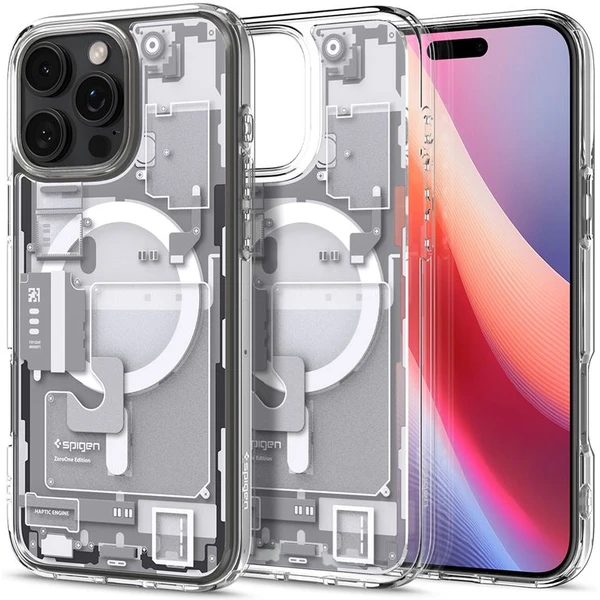 Spigen Ultra Hybrid MagSafe kryt iPhone 16 Pro Max zero one white - Puzdra - Hlavný obrázok