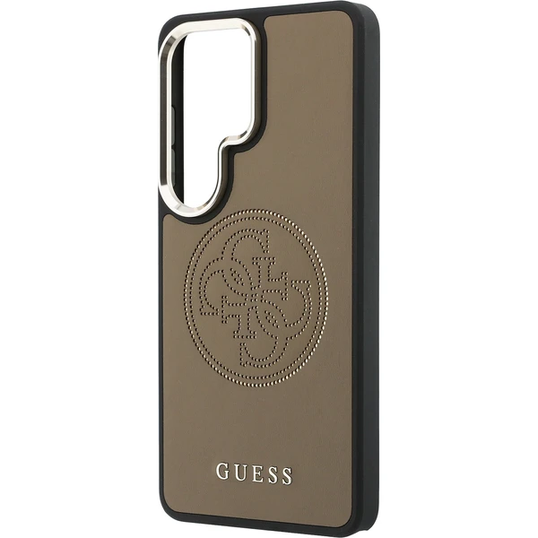 Guess PU Perforated 4G Logo Magentický kryt Samsung Galaxy S26 Ultra hnedý - Puzdra - Obrázok 81830bfaa0a443858a1cdc41e90ed24f