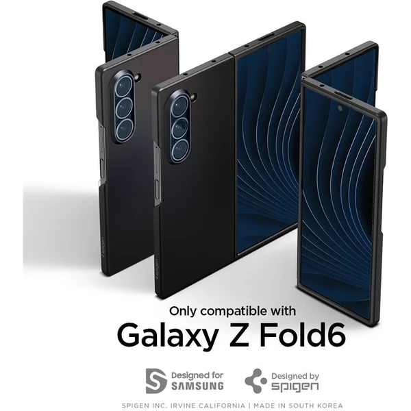 Spigen Air Skin kryt Samsung Galaxy Z Fold6 čierny - Puzdra - Obrázok 8187a4c66d4246bd964fe8020aaac18d