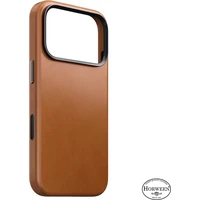 Nomad Traditional Leather (Horween) MagSafe kožený kryt iPhone 18 Pro Saddle - Puzdra