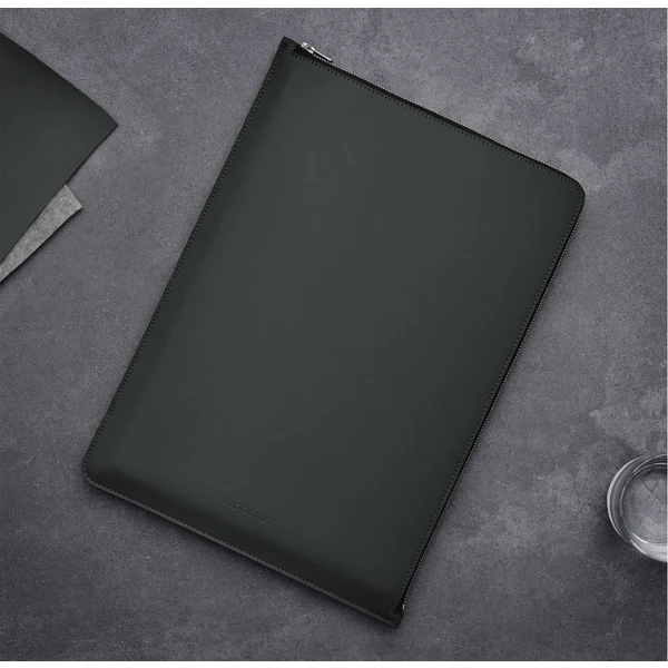 Woolnut Matte PU Folio puzdro MacBook Pro 16" tmavozelené - Puzdra - Obrázok 81JR100501