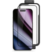 Epico Hero tvrdené sklo 3D pre iPhone 16 Pro s inštalačným rámčekom - Ochranné fólie a sklo