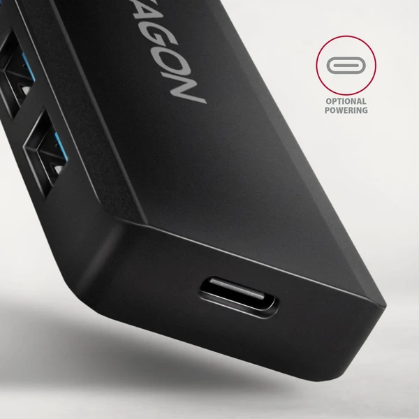 AXAGON HUE-C1C 4v1 USB-C húb - USB huby - Obrázok 81W3000L01