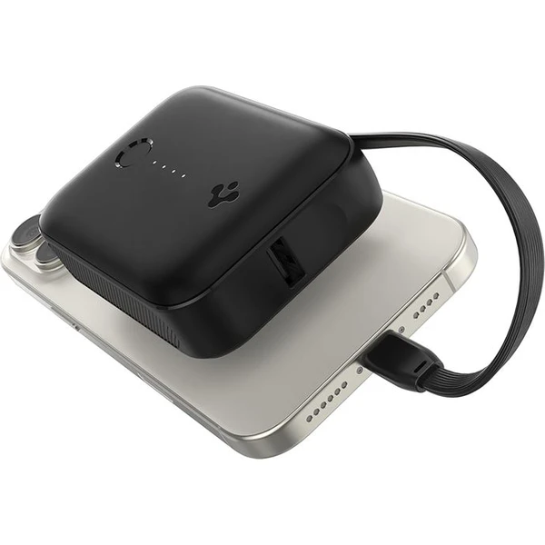 Spigen Essential powerbanka s káblom 10000 mAh (30W) čierna (EA3010BT) - Powerbanky - Obrázok 81a098e27d394e5e82fb95c6f20ce632