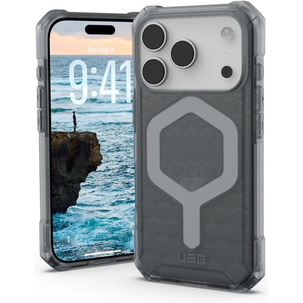 UAG Essential Armor Magsafe kryt iPhone 17 Pro dymový - Puzdra - Hlavný obrázok