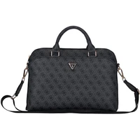 Guess PU 4G Triangle Logo taška na notebook 13-15" čierna - Crossbody