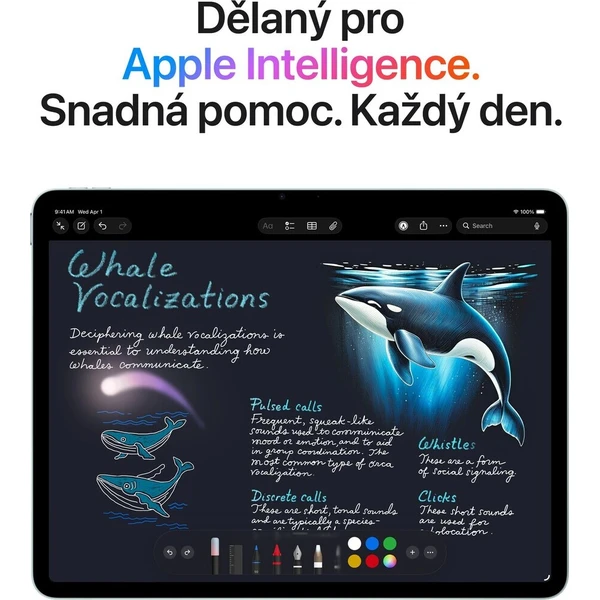 Apple iPad Air 13" 128GB Wi-Fi modrý (2026) - Tablety - Obrázok 8227228a2813400eb58ab11dc3d87786