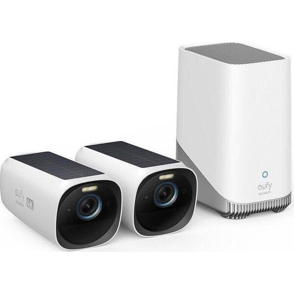 E-shop Anker eufyCam S330 2 ks + HomeBase 3 biela