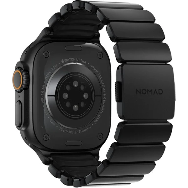 Nomad Stratos Band FKM remienok Apple Watch 45/46/49mm Black Titanium/Black - Remienky - Obrázok 8247863742644908adde719910844cd2