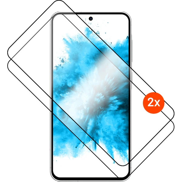 FIXED 2,5D Full-Cover ochranné sklo s aplikátorom Samsung Galaxy A57 5G, 2 ks čierne - Ochranné fólie a sklo - Hlavný obrázok