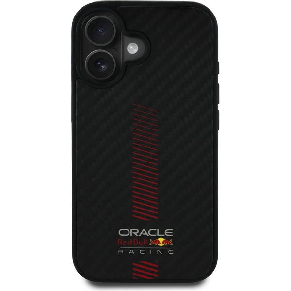 Oracle Red Bull Racing Carbon Powerbar MagSafe kryt iPhone 16 Plus čierny - Puzdra - Obrázok 8252073abccf4c1d98c3085cd4518973