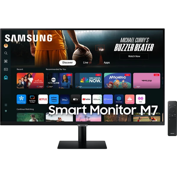 Samsung Smart Monitor M7 (M70D) monitor 32" čierny - Monitory - Obrázok 8266000L01