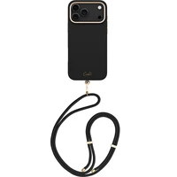 UNIQ Coehl Mirelle MagSafe kryt s pútkom iPhone 17 Pro Max Ebony - Puzdra