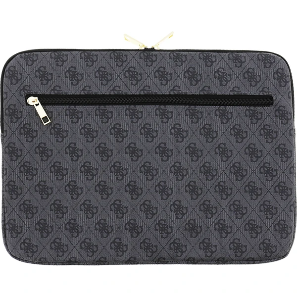 Guess PU Leather 4G obal pre notebook 13" sivý - Puzdra - Obrázok 82804da69ddc42638897c6f1bb4b6a8b