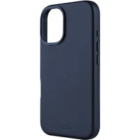 FIXED MagLeather kožený kryt s MagSafe Apple iPhone 16 modrý - Puzdra