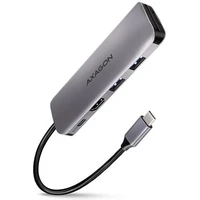 AXAGON HMC-5 USB-C húb - Dokovacie stanice