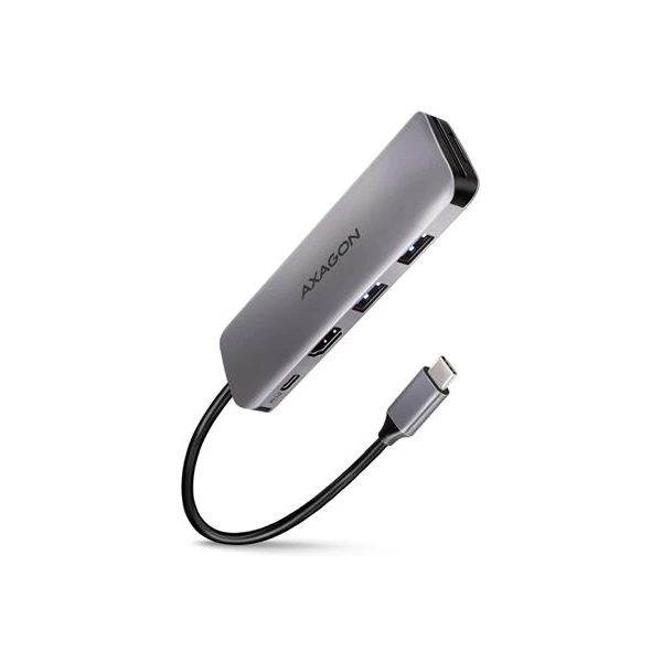 AXAGON HMC-5 USB-C húb - Dokovacie stanice - Hlavný obrázok