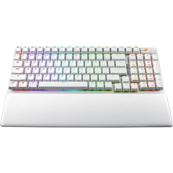ASUS ROG Strix Scope II 96 (ROG NX SNOW / PBT) bezdrôtová herná klávesnica US biela - Klávesnice - Obrázok 82C4000K01