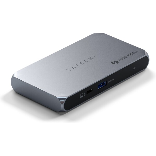 Satechi Thunderbolt 4 Slim Hub Pro strieborný