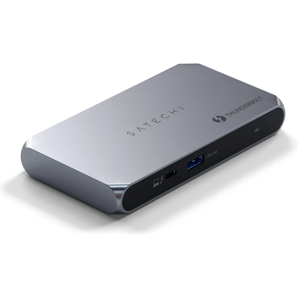 Satechi Thunderbolt 4 Slim Hub Pro strieborný - USB huby - Hlavný obrázok