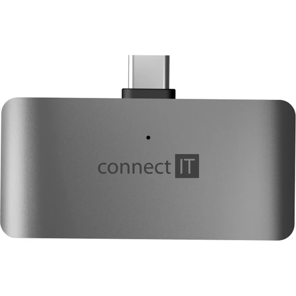 CONNECT IT CompactPRO externý USB-C húb s čítačkou kariet - USB huby - Obrázok 82JO000K01