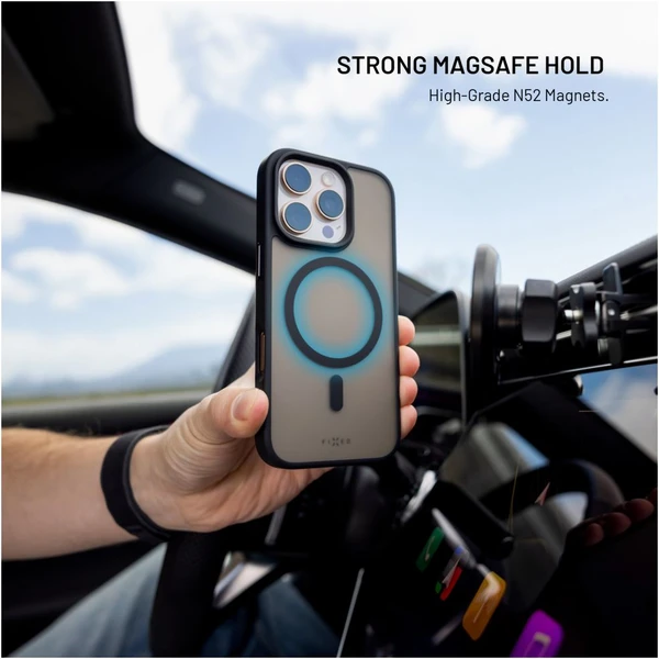 FIXED MagMisty kryt s MagSafe Apple iPhone 17 Pro Max čierny - Puzdra - Obrázok 82a62dda3dfd44c9a498f672866839cb