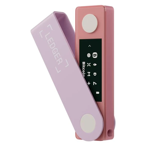 Ledger Nano X krypto peňaženka (iOS/Android/Windows/MacOS/Ubuntu) pastelovo ružová - Krypto peňaženky - Hlavný obrázok
