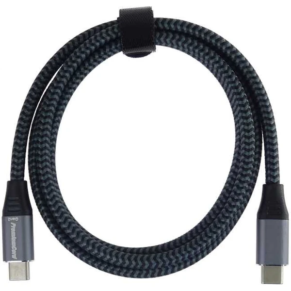 PremiumCord USB-C/USB-C napájací kábel 100W 3m sivý/strieborný - Káble a redukcie - Obrázok 82d775ec8fa6446c83c7279420d30acf